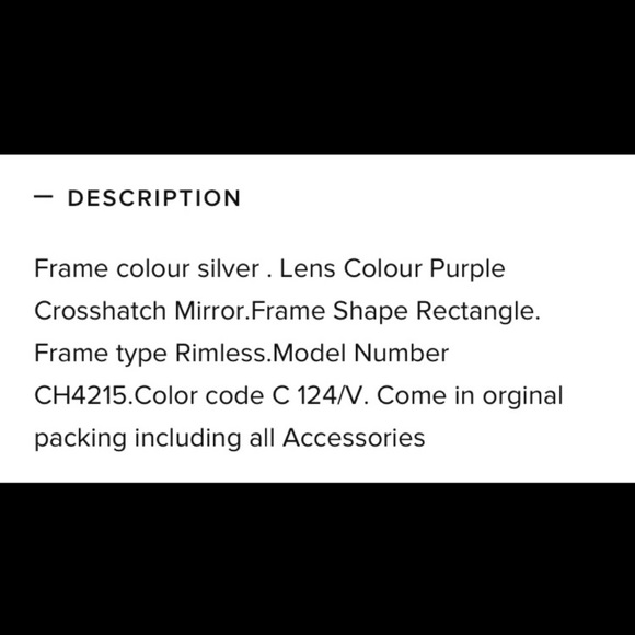 Authentic Chanel mirrored sunglasses perfect cond. w. case. As seen on Karl!